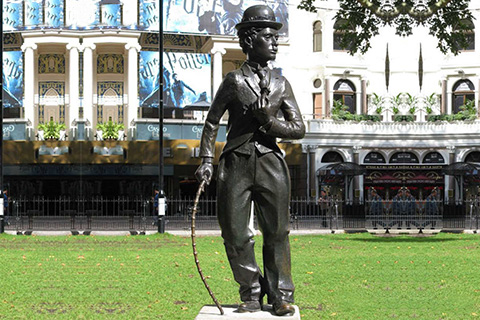 Charlie Chaplin bronze statue for sale